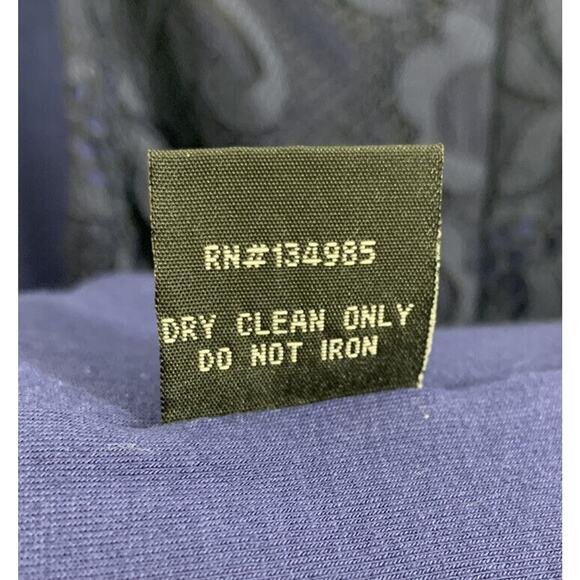 For Love And Lemons Blue Lace Mini Form Fitting Dress Size Large - Picture 5 of 5